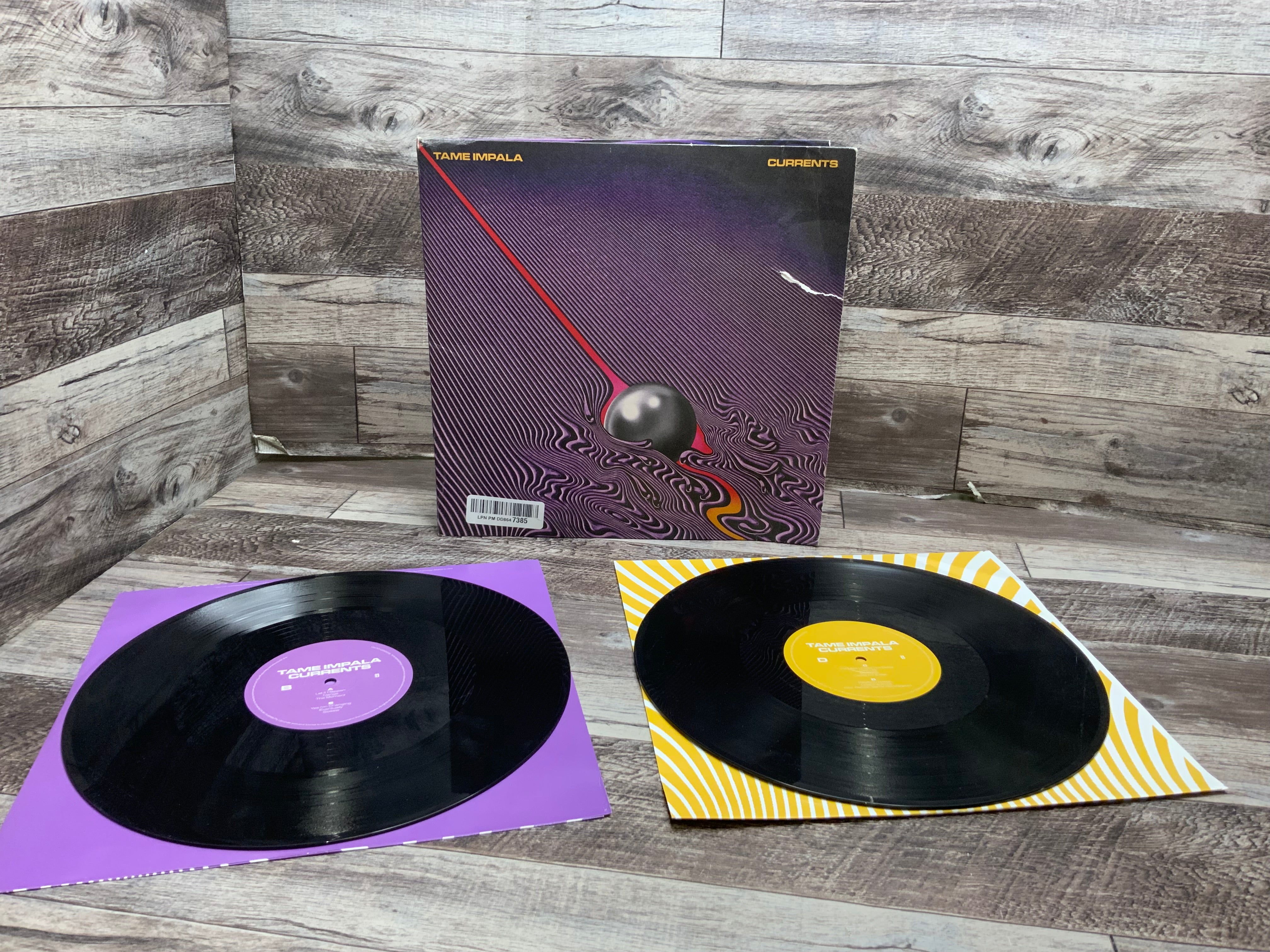 Currents by Tame Impala Vinyl Record Album 2LP