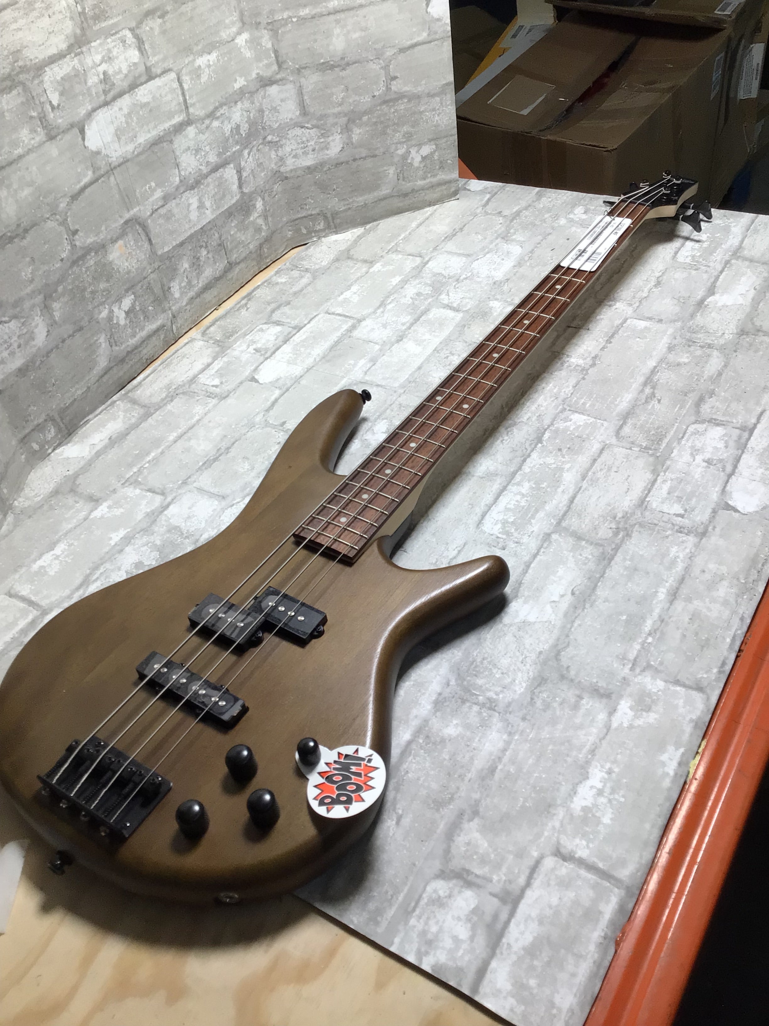 Ibanez GSR 4 String Bass Guitar, Right Handed, Walnut Flat (GSR200BWNF