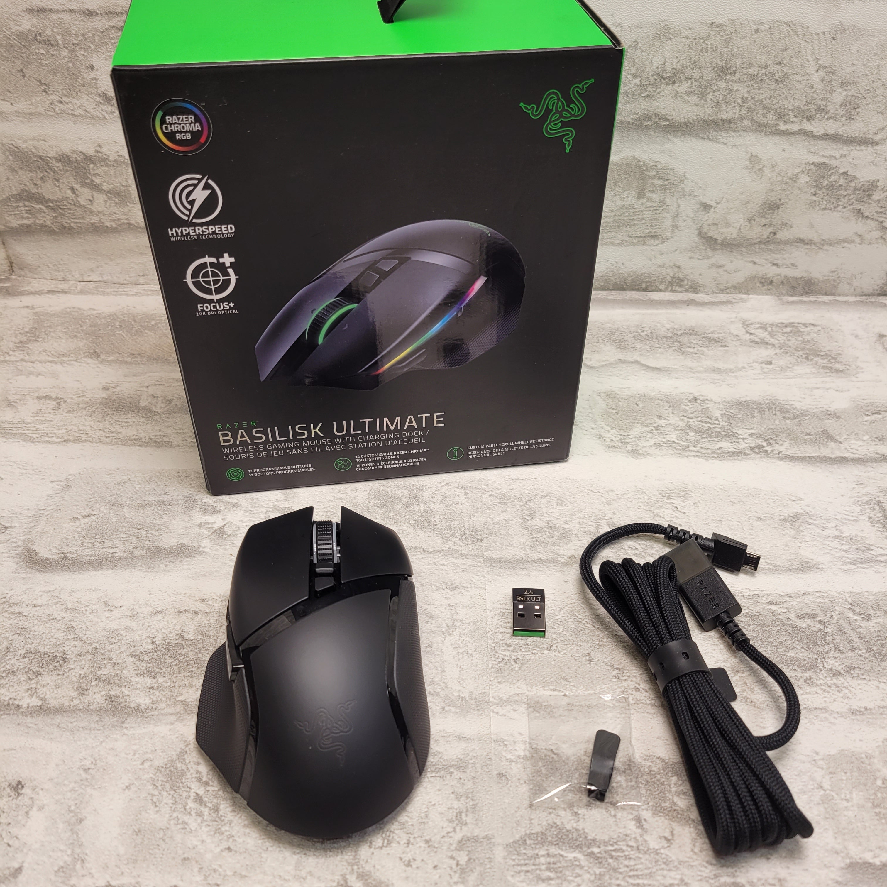 Razer – souris de jeu Basilisk Ultimate, sans fil, HyperSpeed