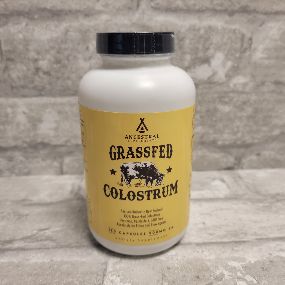 Ancestral Supplements Grass Fed Beef Colostrum Supplement - 180 Caps ...