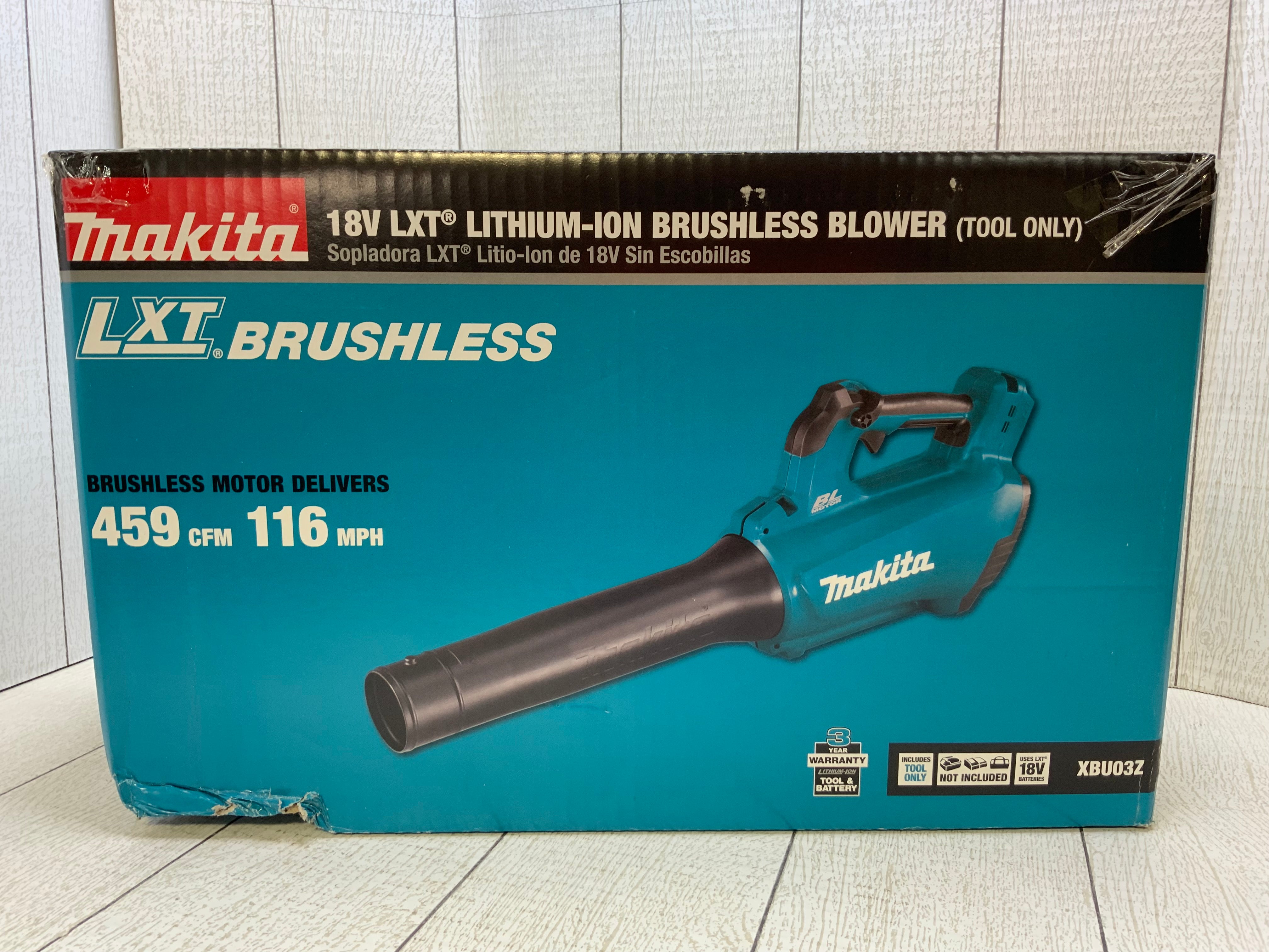 Makita XBU03Z 18V LXT® Lithium-Ion Brushless Cordless Blower **TOOL ON