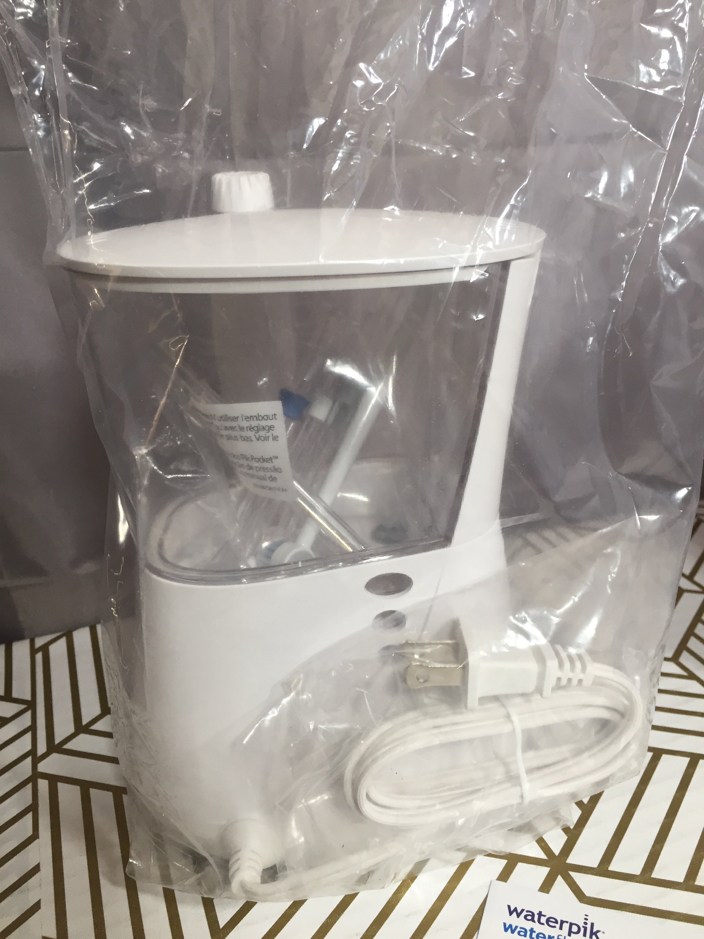 Waterpik Aquarius Water Flosser Professional White WP-660 *SEALED INSIDE* (8026835419374)