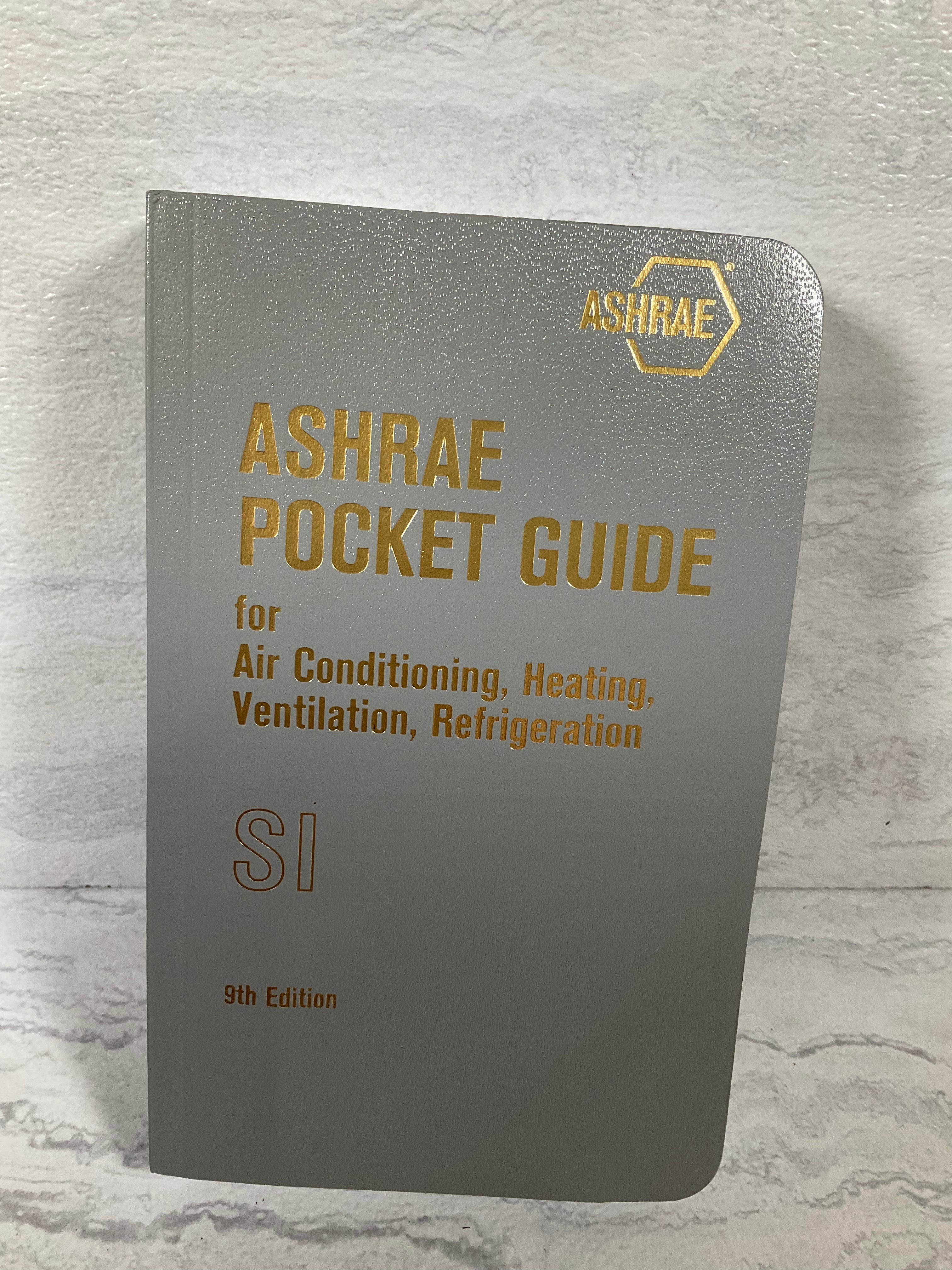 ASHRAE Pocket Guide Air-Conditioning, Heating, Ventilation, Refrigerat