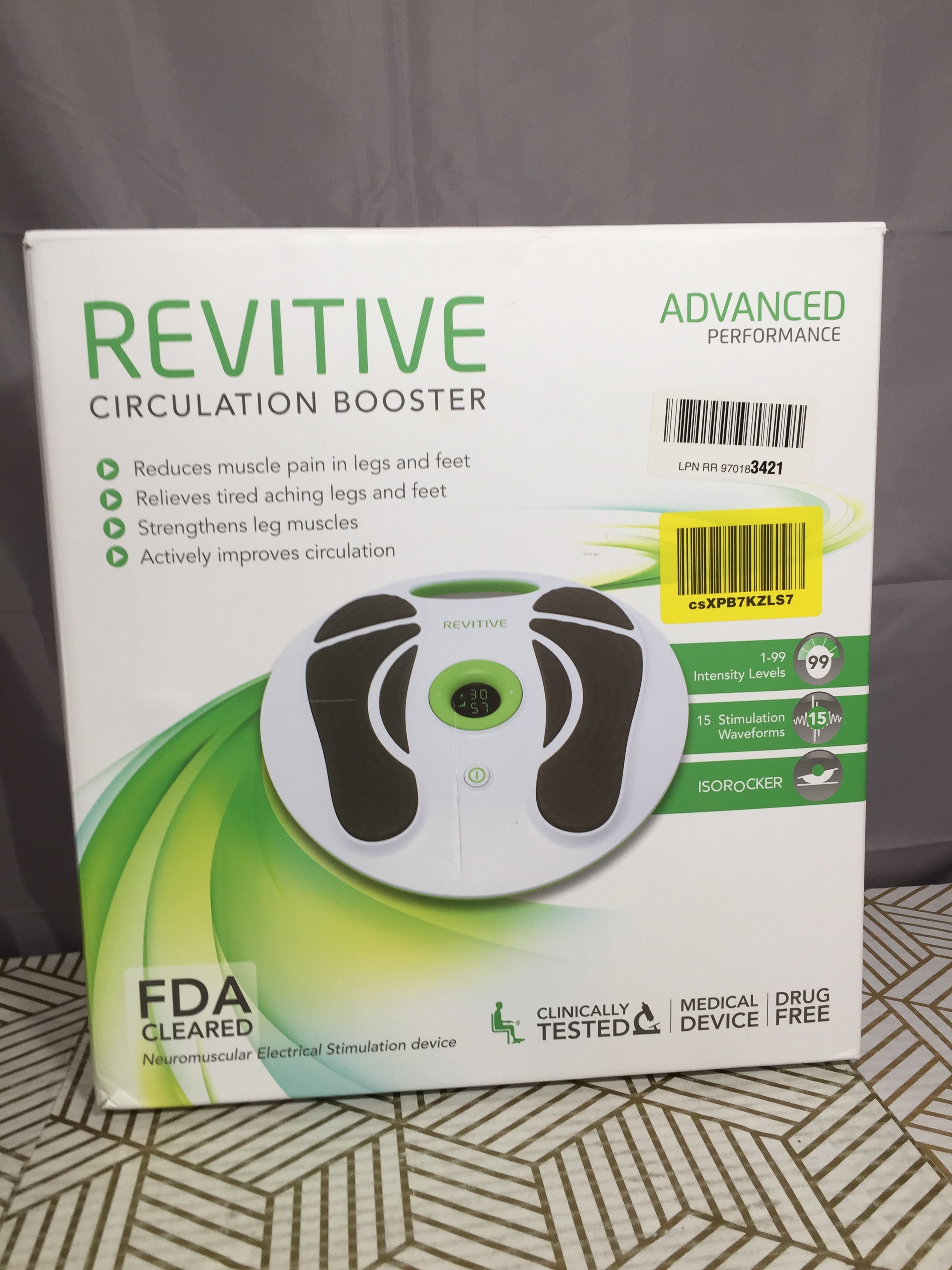 Revitive Circulation Booster Increases Circulation Relieve Foot And L 6361