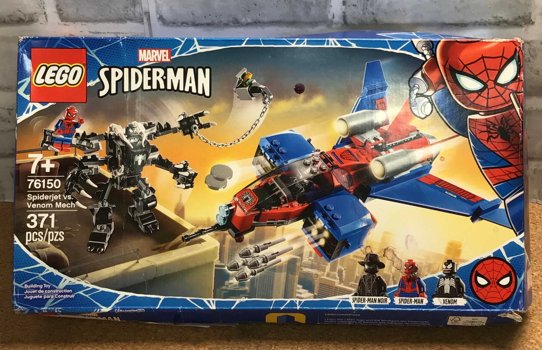 LEGO Marvel Spider-Man Spider-Jet vs Venom Mech 76150 **Factory sealed