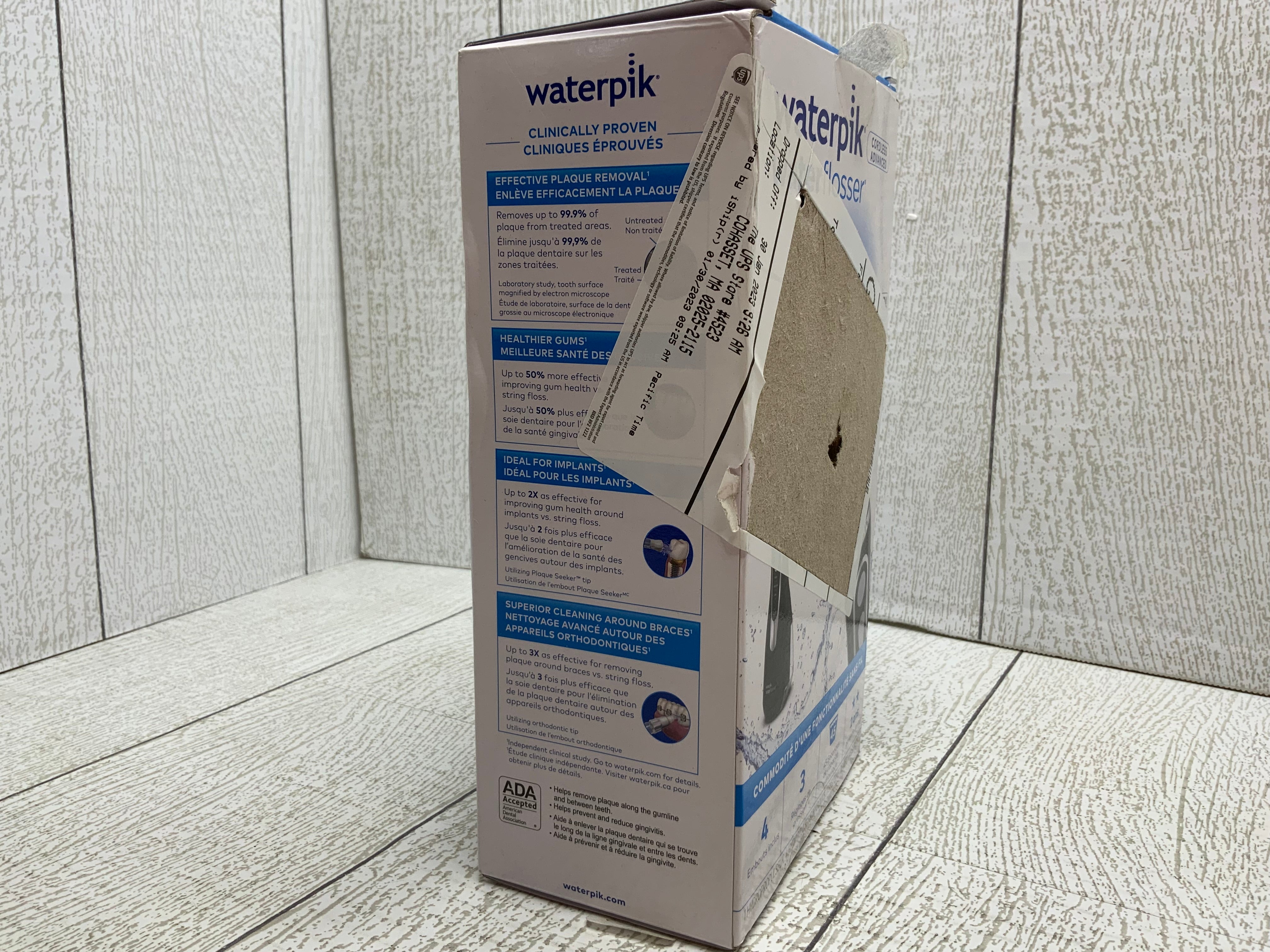 Waterpik Cordless Advanced Water Flosser For Teeth, Gums, Braces (8026646610158)