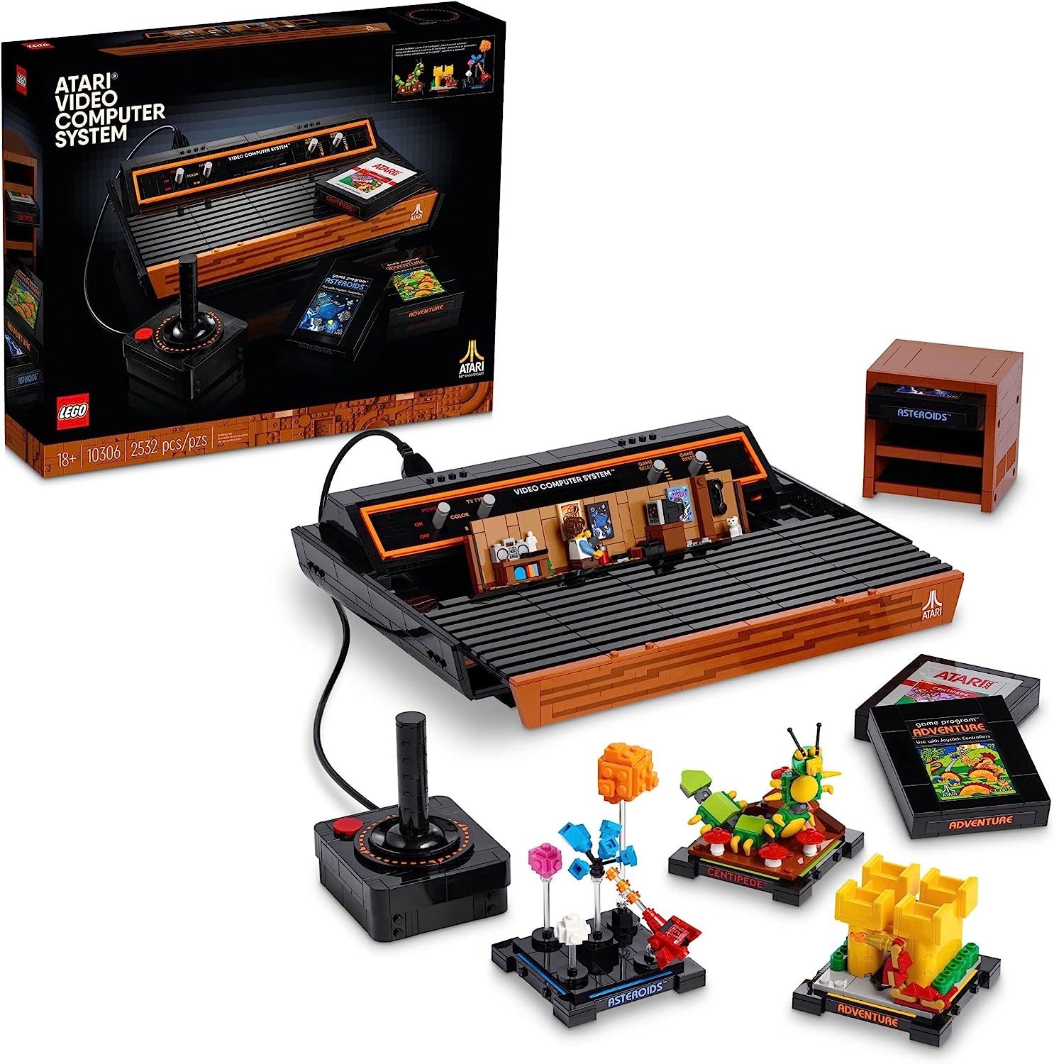 LEGO Atari 2600 Building Set 10306 - Retro Video Game Console & Gaming