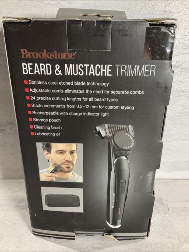 Brookstone Beard and Mustache Trimmer BSBT1