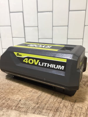 Genuine RYOBI 40V 5Ah Lithium Ion Battery OP40504