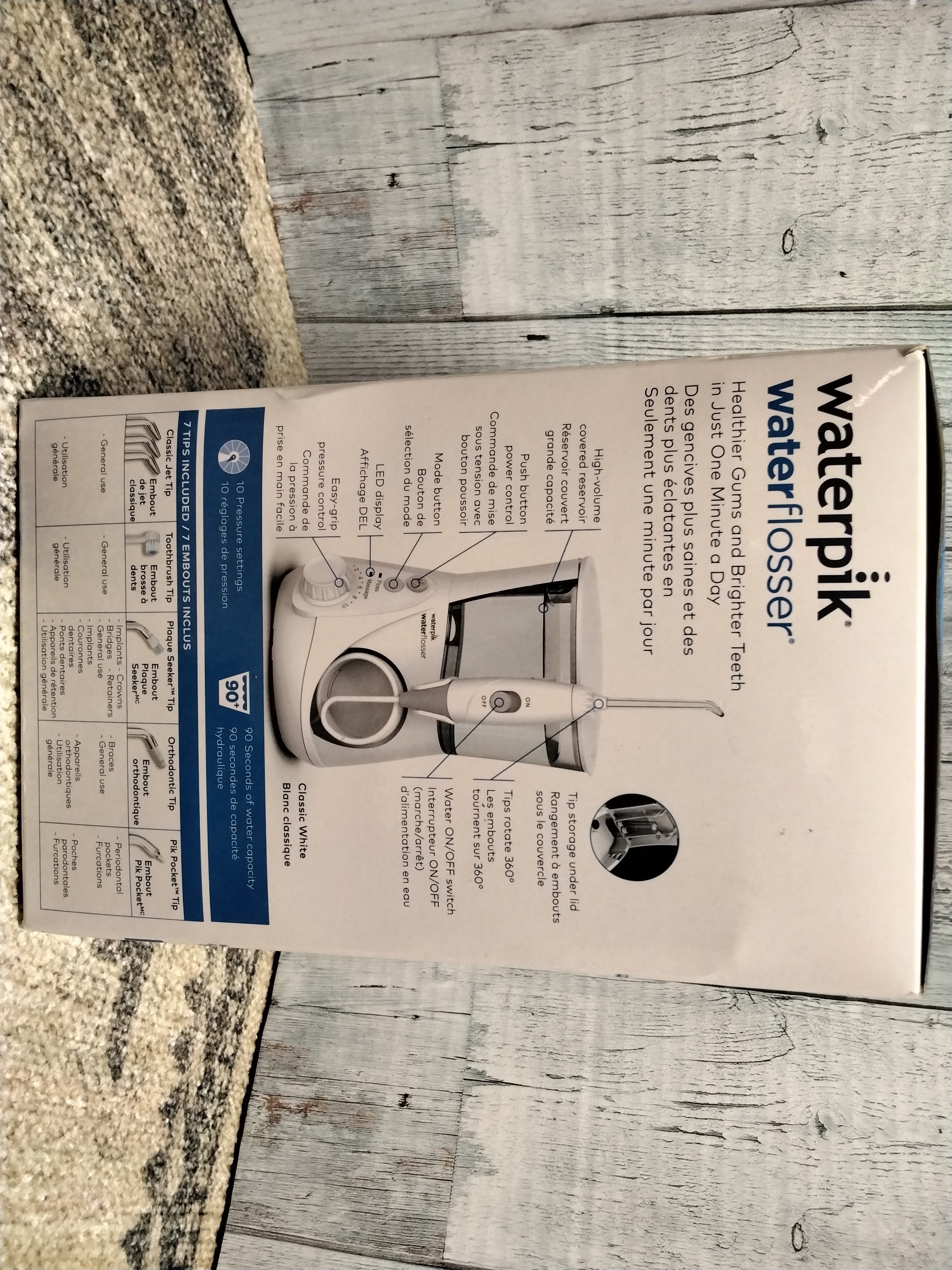 Waterpik Aquarius Water Flosser Professional For Teeth, Gums, Braces,Dental Care (7936332333294)