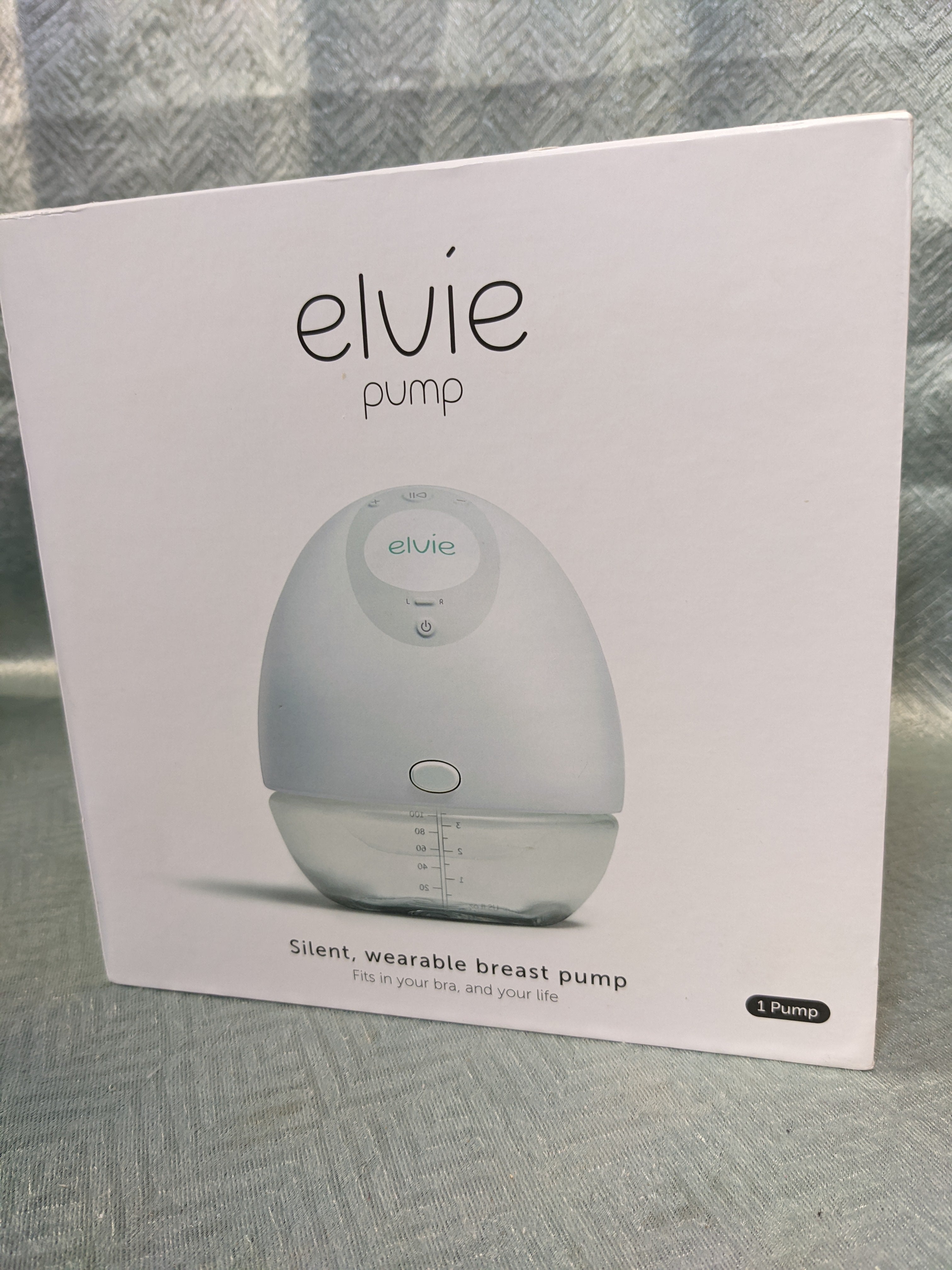 Elvie Single Electric Wearable Smart Breast Pump | Silent Hands-Free P