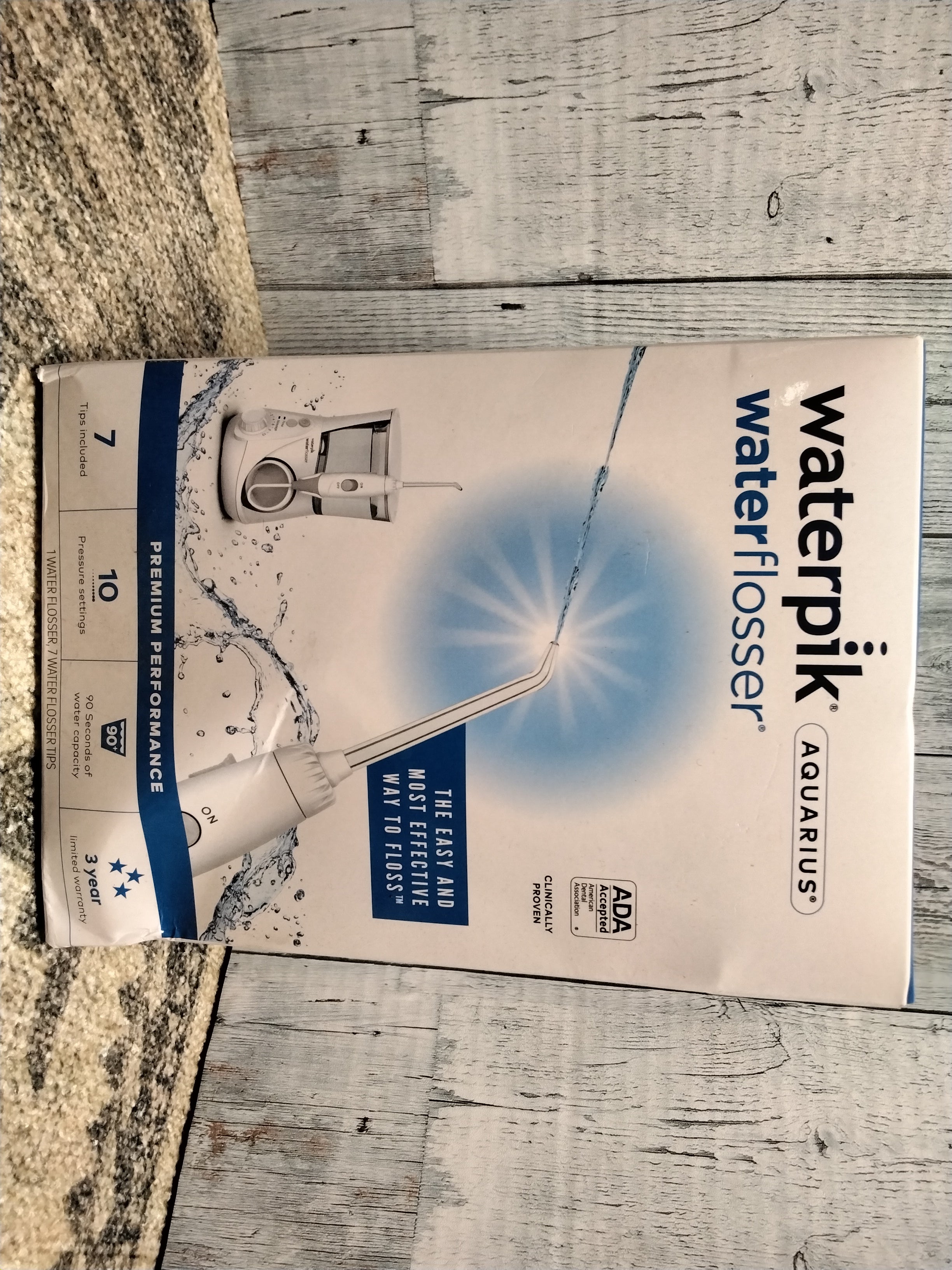 Waterpik Aquarius Water Flosser Professional For Teeth, Gums, Braces,Dental Care (7936332333294)