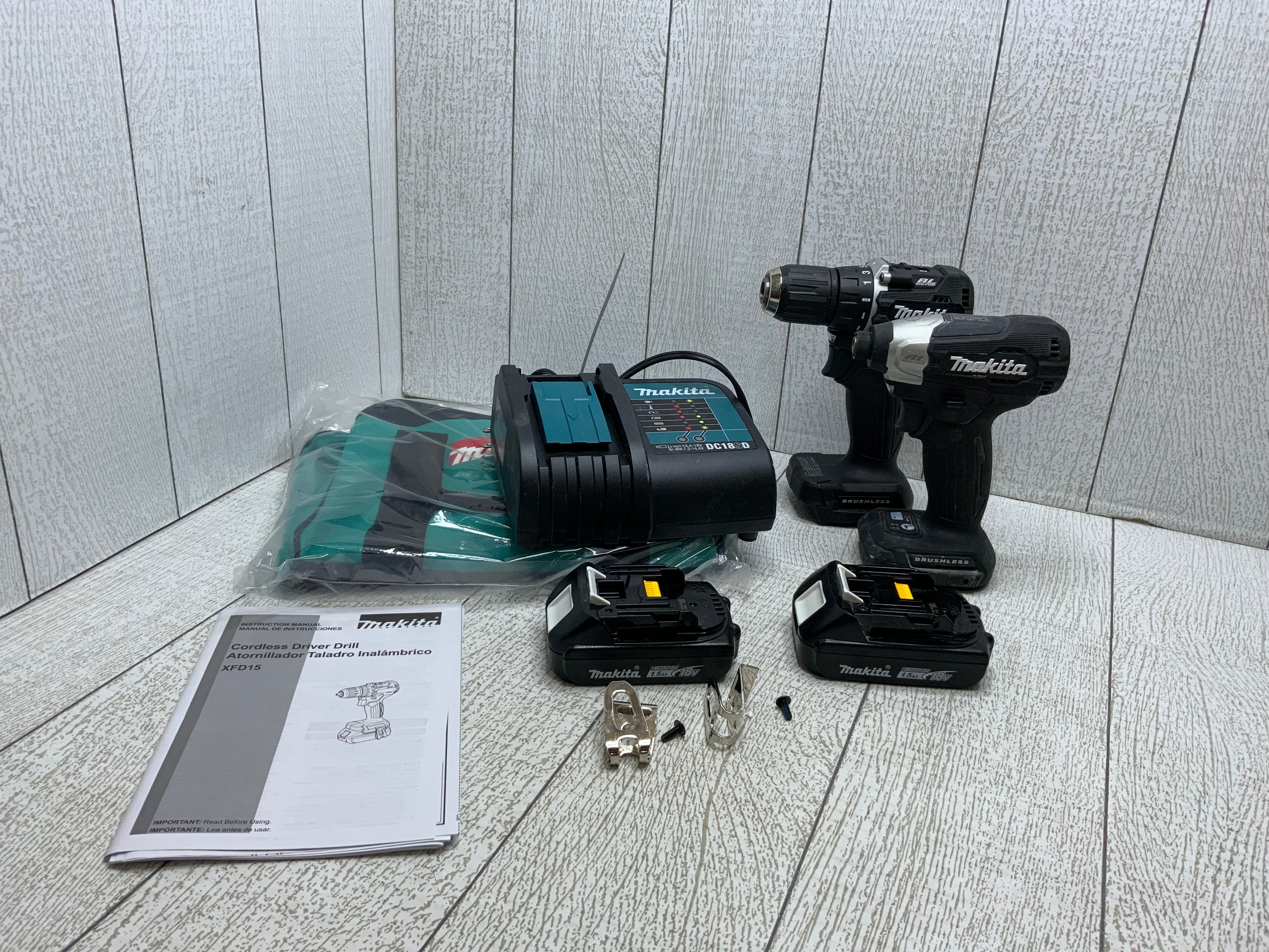 Makita CX203SYB 18V LXT Sub-Compact Driver-Drill & Impact Driver Combo