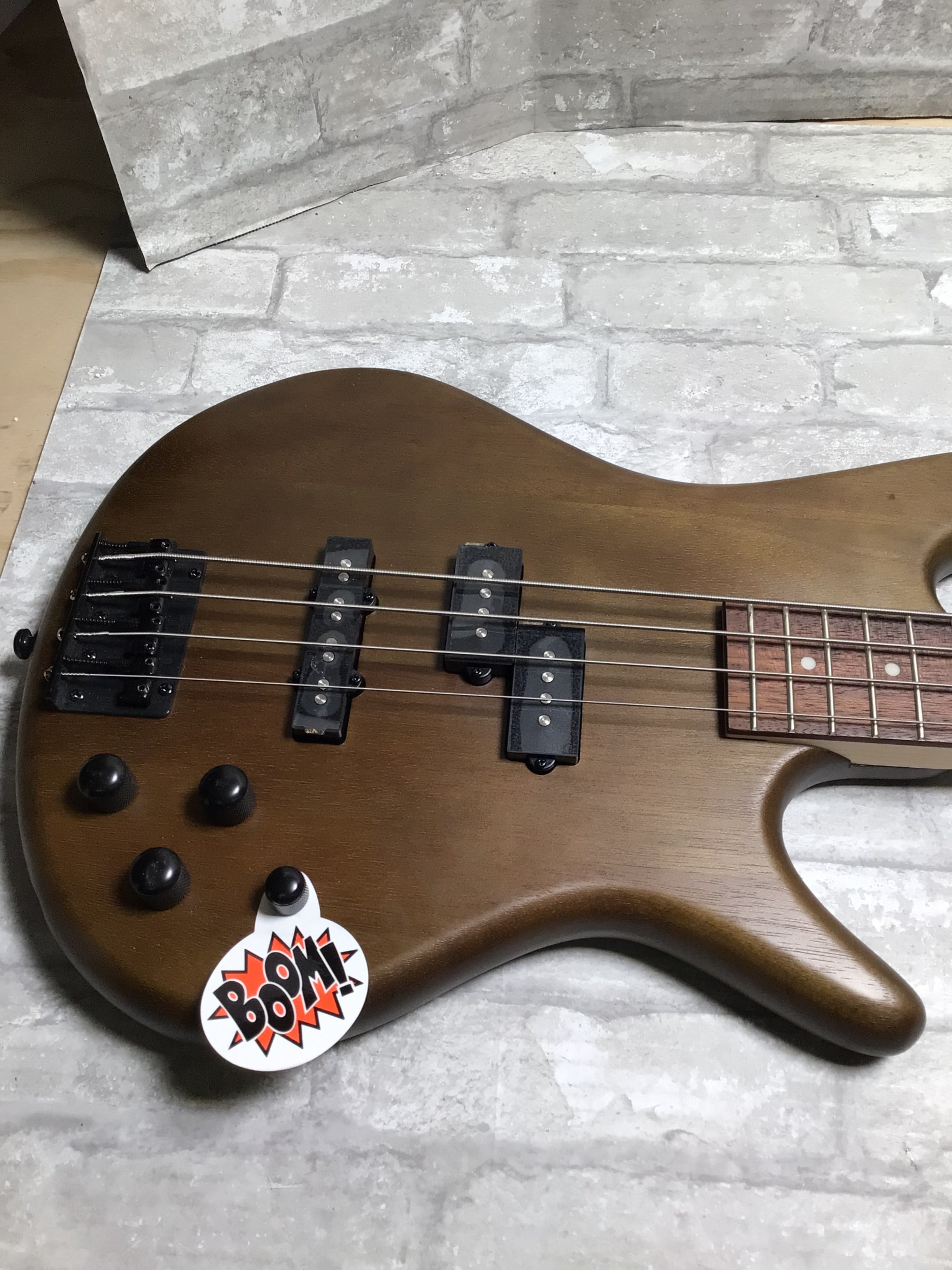 Ibanez GSR 4 String Bass Guitar, Right Handed, Walnut Flat (GSR200BWNF