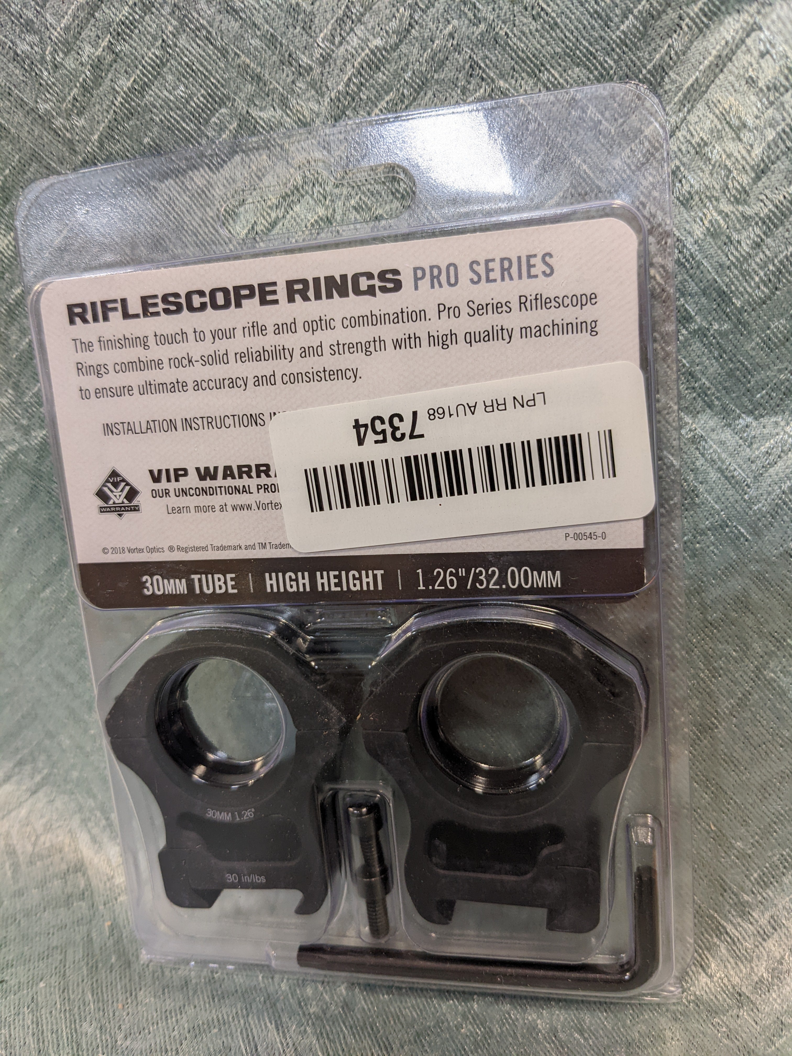 Vortex Optics Pro Series Riflescope Rings