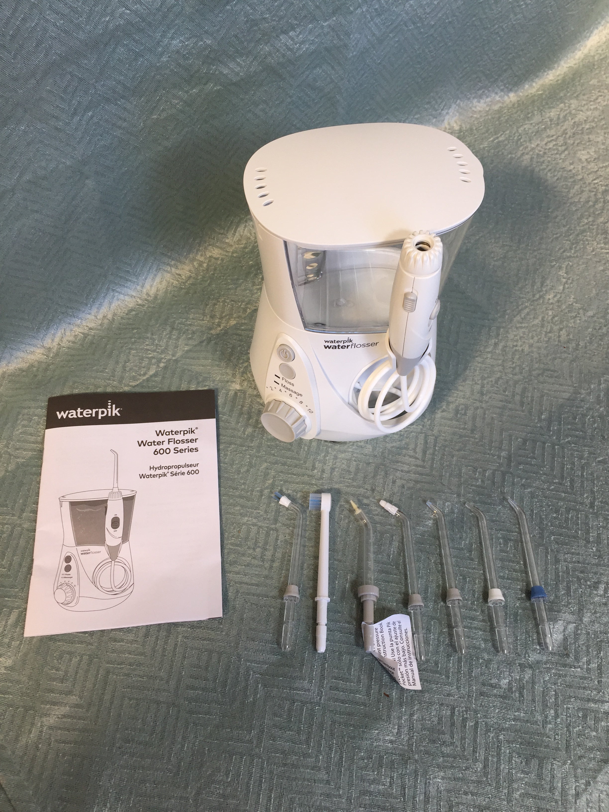 Waterpik Aquarius Water Flosser Professional White WP-660 (7516270625006)