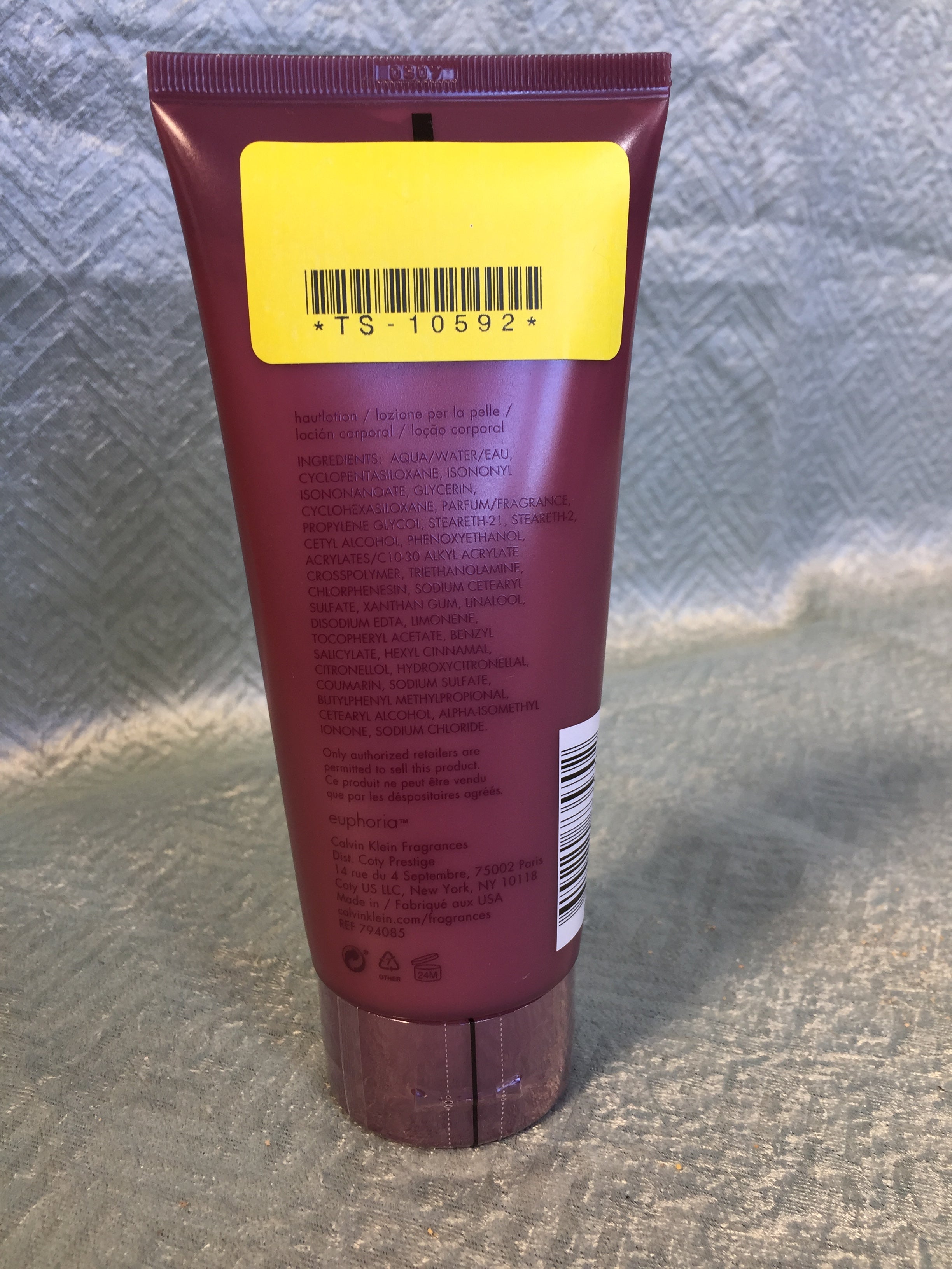 Calvin Klein Euphoria Sensual Skin Lotion 6 7 Fl Oz