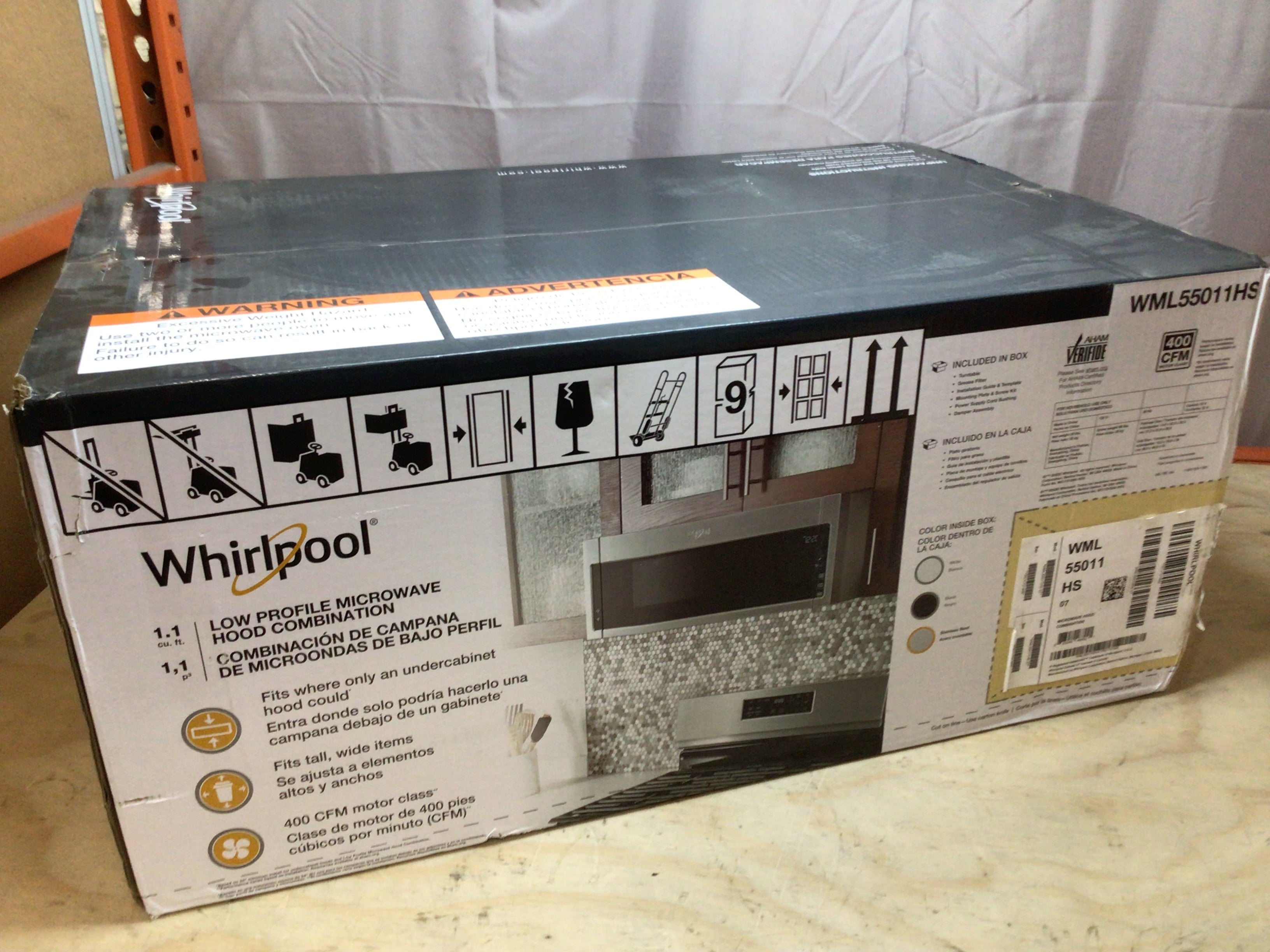 Whirlpool WML55011HS 30