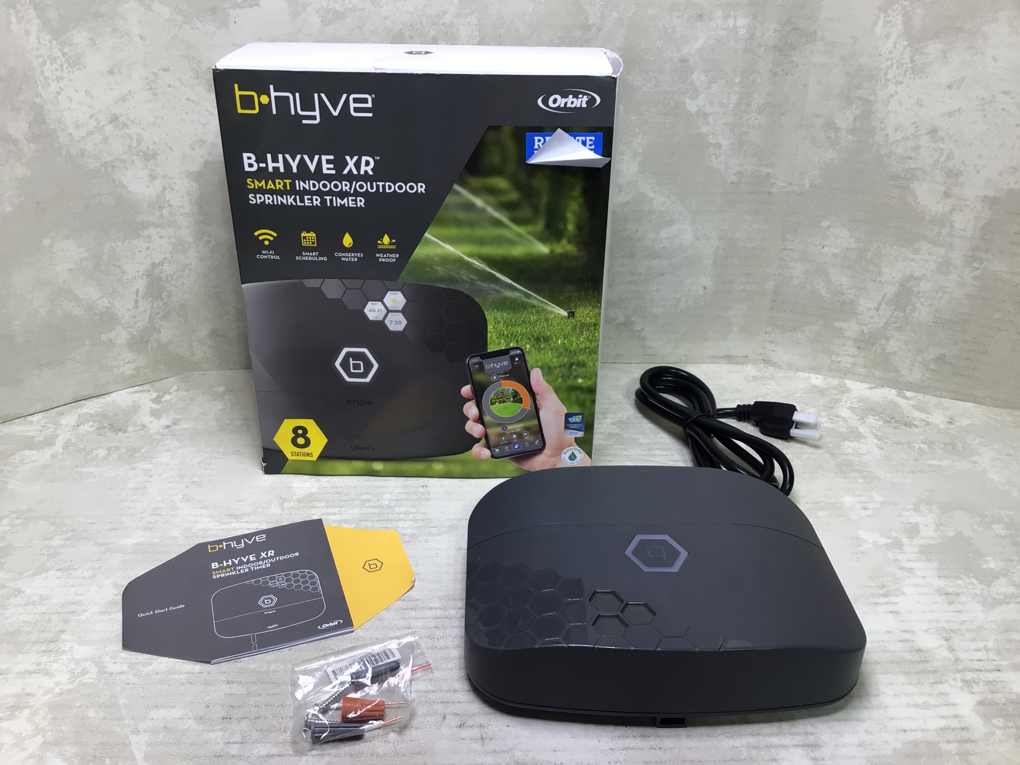 Orbit 57985 B-hyve XR Smart 8-Zone Indoor/Outdoor Sprinkler Controller