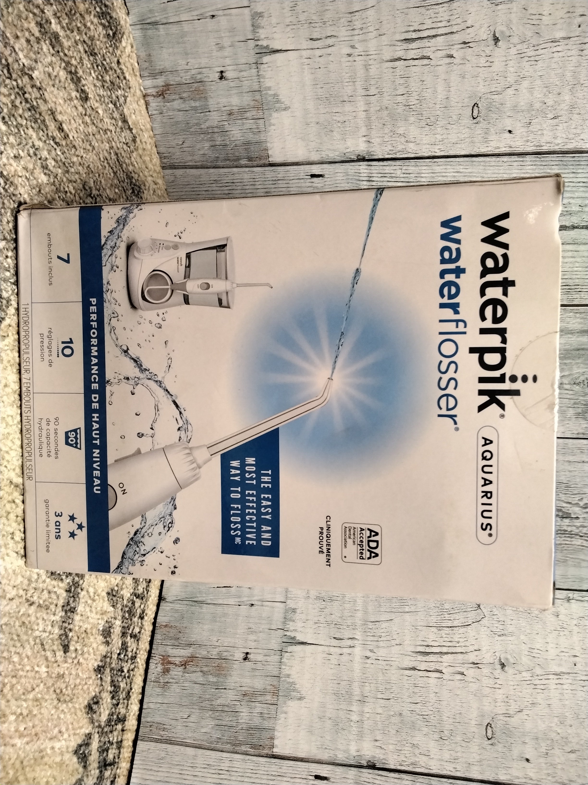 Waterpik Aquarius Water Flosser Professional For Teeth, Gums, Braces,Dental Care (7936332333294)