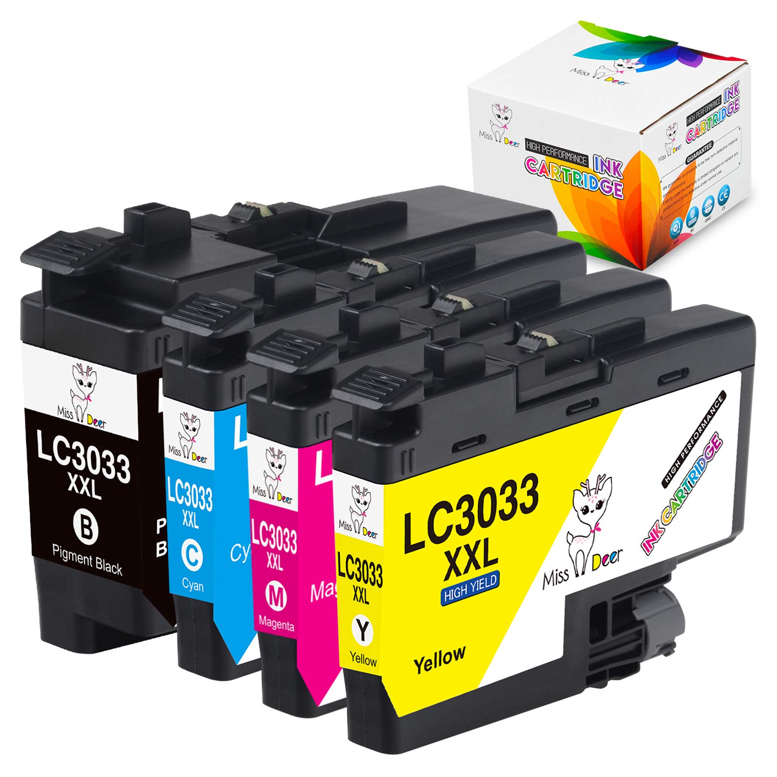 Miss Deer Upgraded LC3033 Ink Cartridges