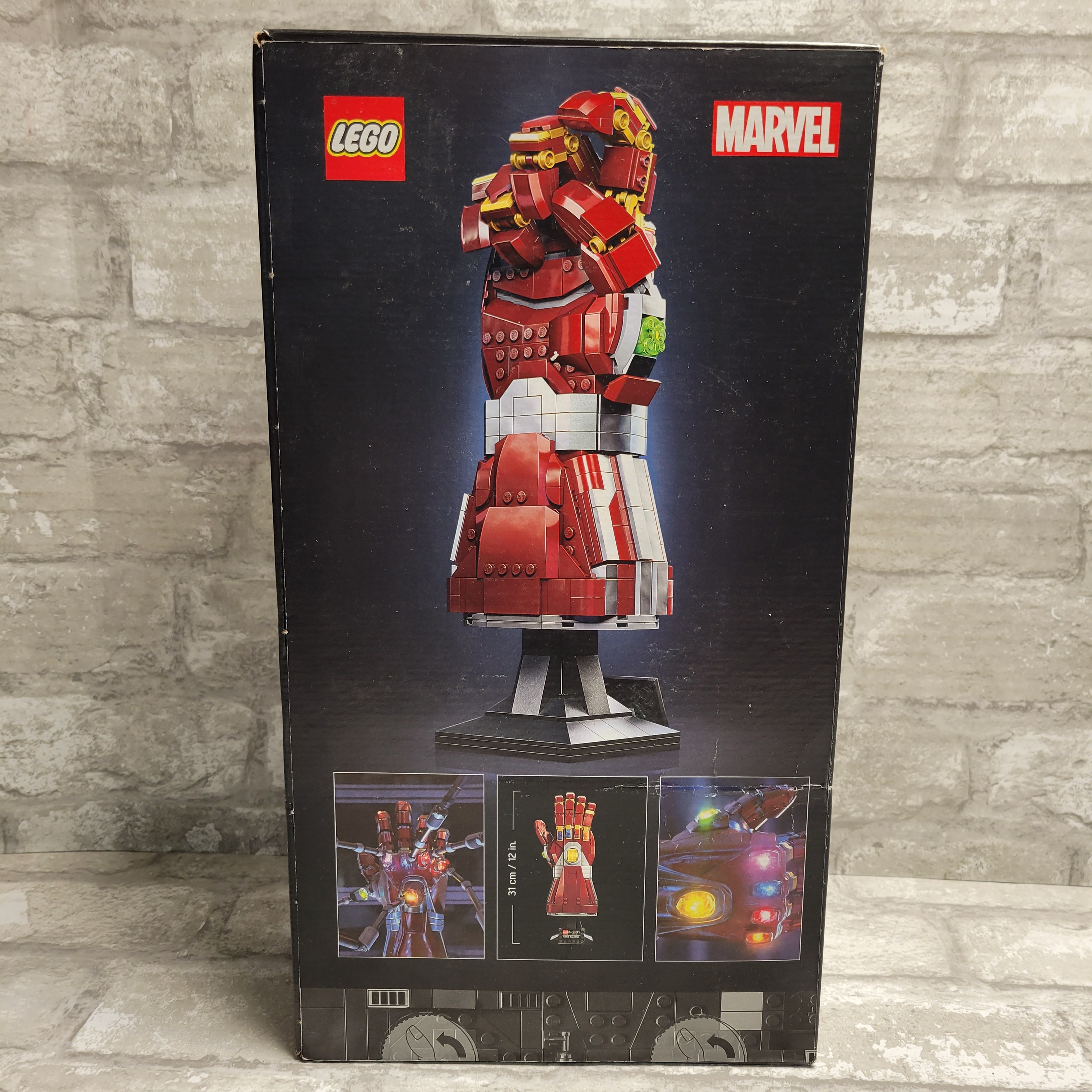 LEGO Marvel Nano Gauntlet 76223 Iron Man Building Set