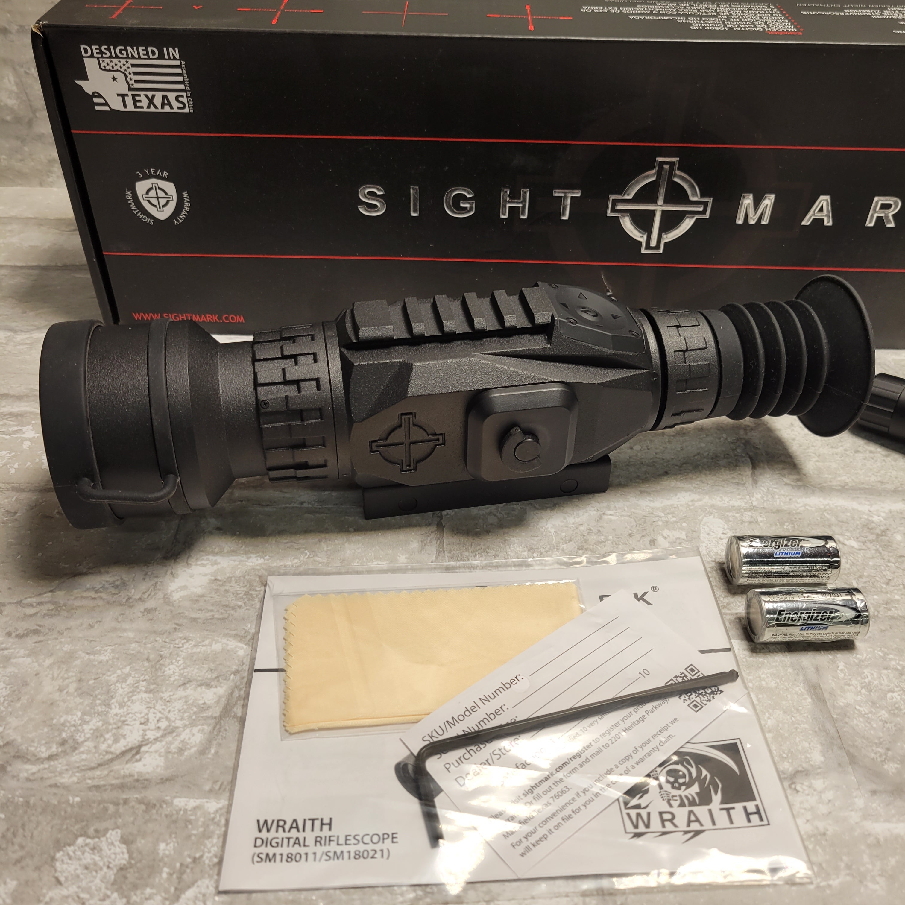 Sightmark Wraith HD SM18011 432x50mm Digital Day/Night Vision Rifle S